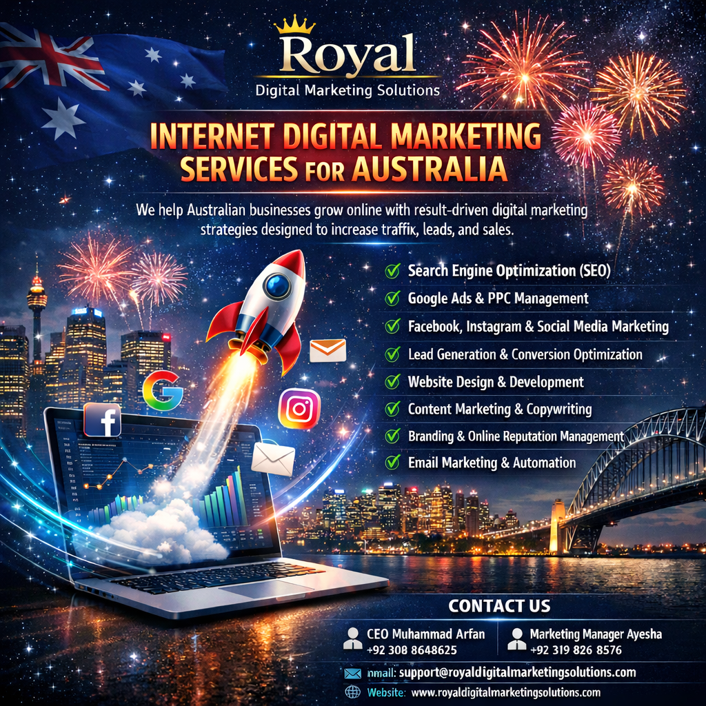 Internet Digital Marketing Services for Australia 