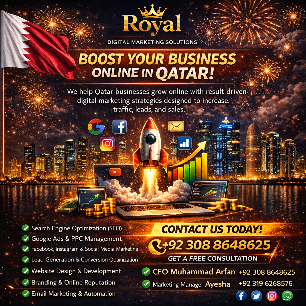 boost your business online in qatar