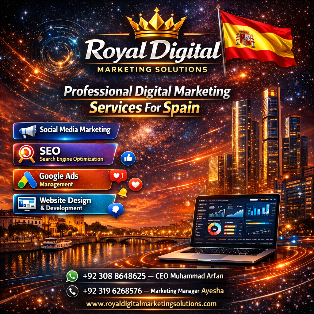 Professional Digital Marketing Services For Spain