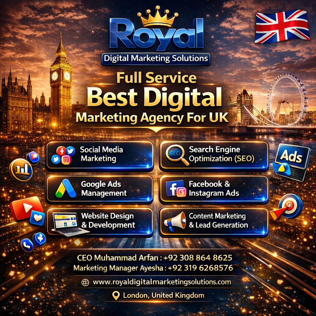 full service digital marketing agency for uk
