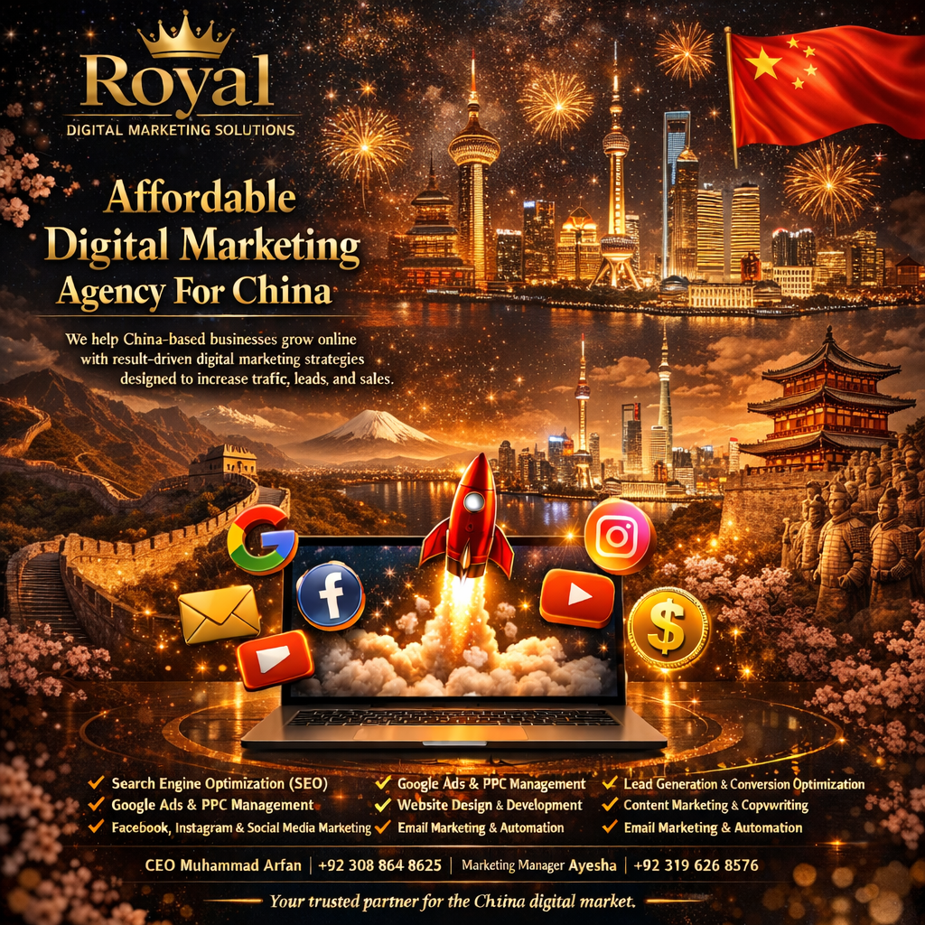 professional digital marketing services for chaina